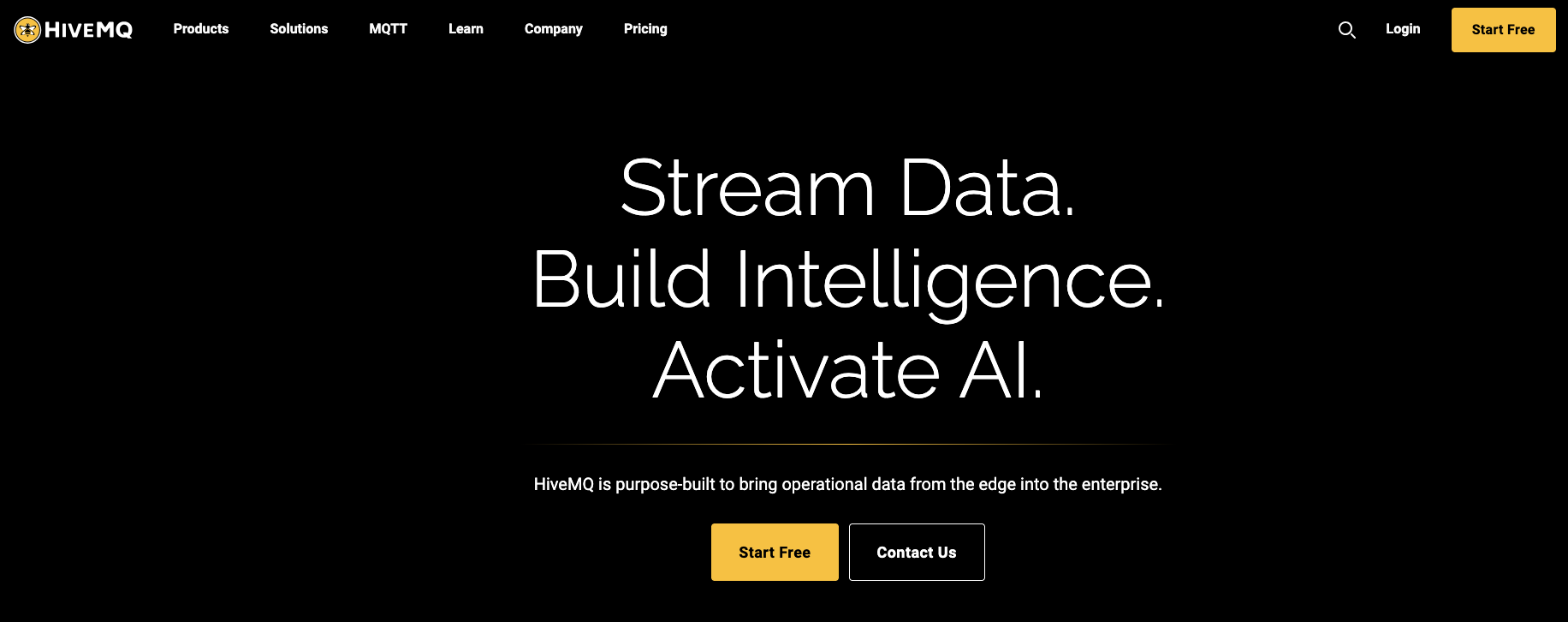 HiveMQ Homepage