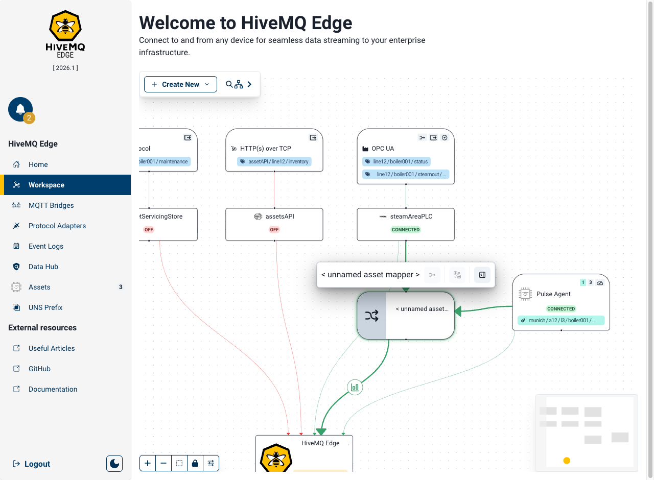 Asset Mapper Creation