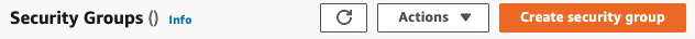 AWS Create Security Group