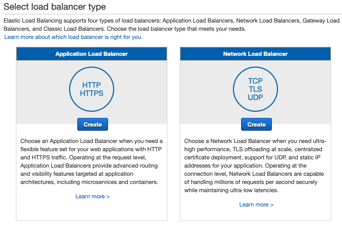 Select Load Balancer