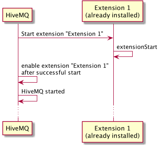 extension lifecycle start