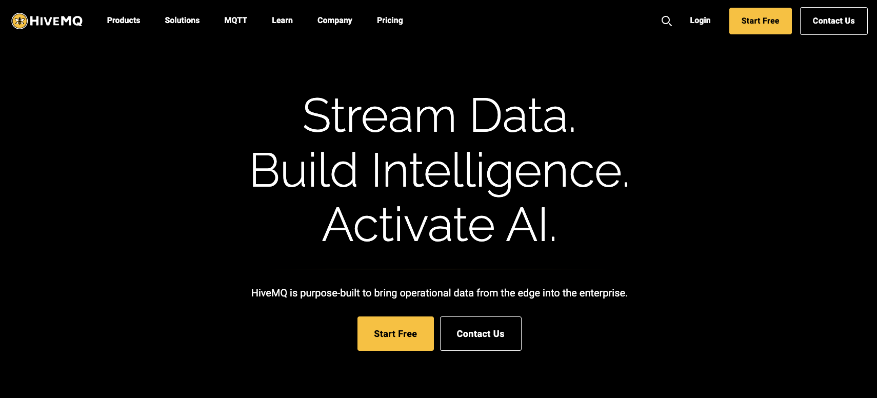 HiveMQ Homepage