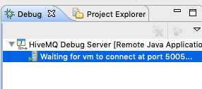 Debug Extension in Eclipse Client mode 3