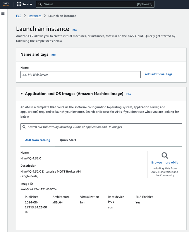 AWS Launch Instance