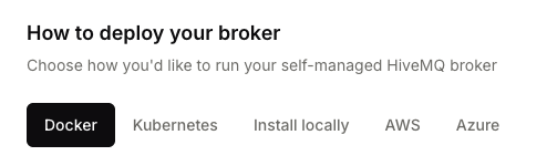 Choose how to run your broker